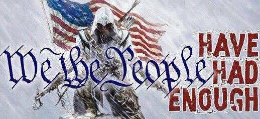 we the people had enough banner